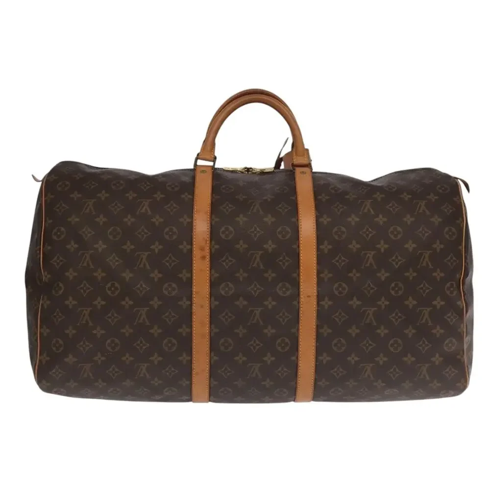 LOUIS VUITTON Monogram Keepall 60 Boston Bag M41422